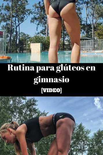 Rutina glúteos gimnasio VIDEO